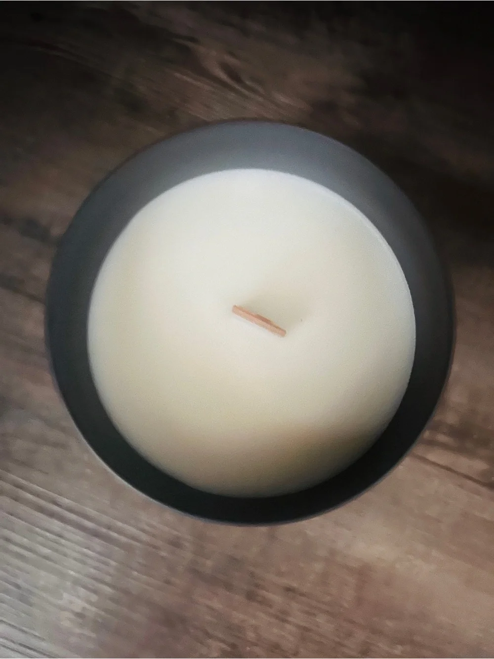 Vintage Oak Scented Candle with Wood Wick 15oz.